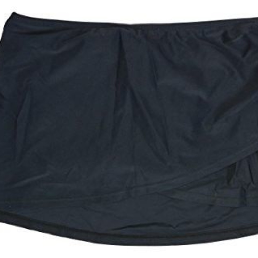 Island Escape Paradise Solid Color Skirted Bikini